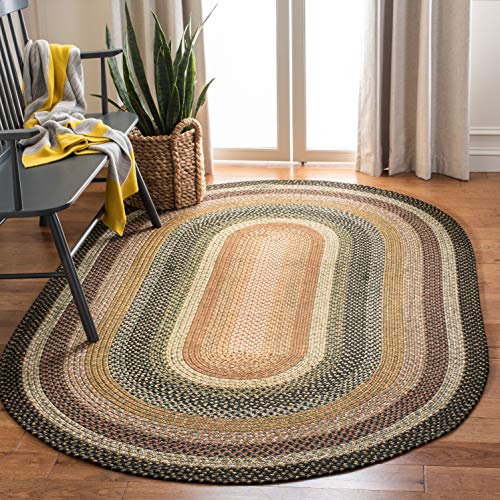 SAFAVIEH Braided 4'x6' Oval