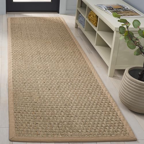 SAFAVIEH 2'6" x 6' Natural/Beige
