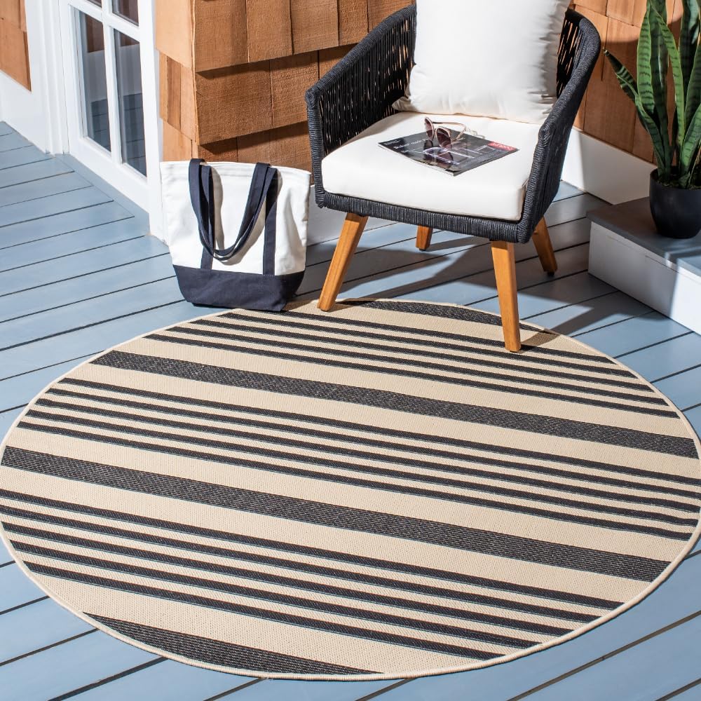 SAFAVIEH Courtyard 5'3" Round