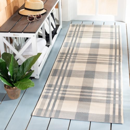 SAFAVIEH Courtyard Runner 2'3" x 10'