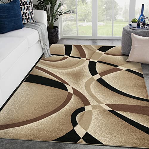 2305 Beige Multi 8x10