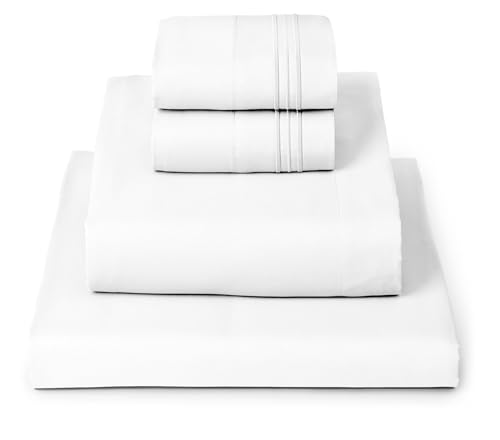 Mellanni Queen Sheets Set (White)