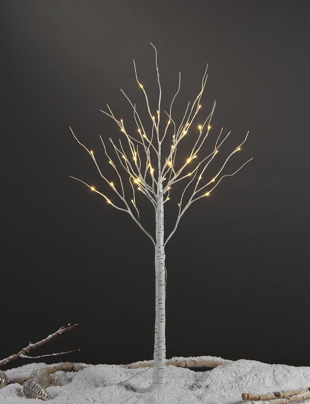 LIGHTSHARE 4 Feet Birch Tree