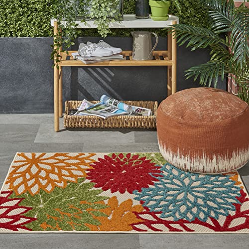 Nourison Aloha 3x4 Green