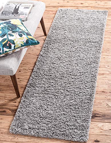 Unique Loom Solid Shag (Cloud Gray)