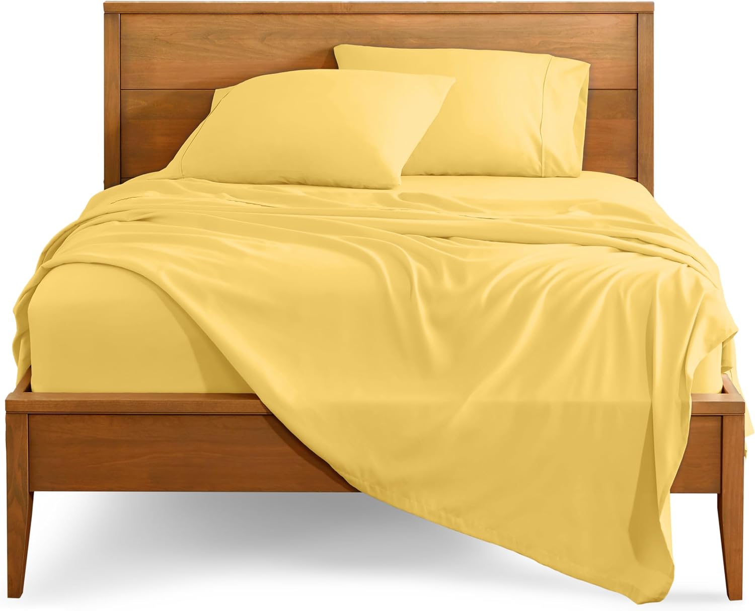 Bare Home Twin XL Sheet Set (Lemon Drop)