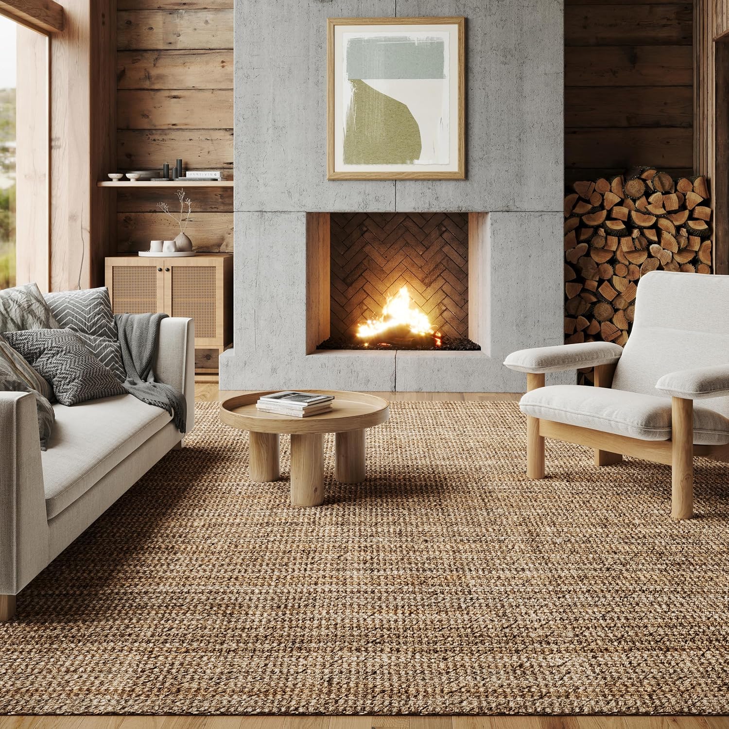 nuLOOM Ashli Jute 4x6