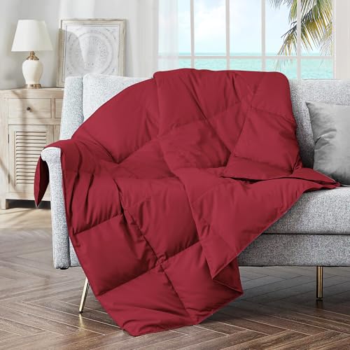 puredown Soft Feather Down Throw