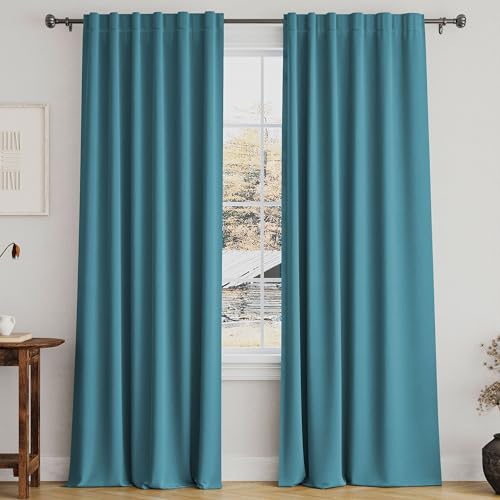 Turquoize Blackout Curtain Panels