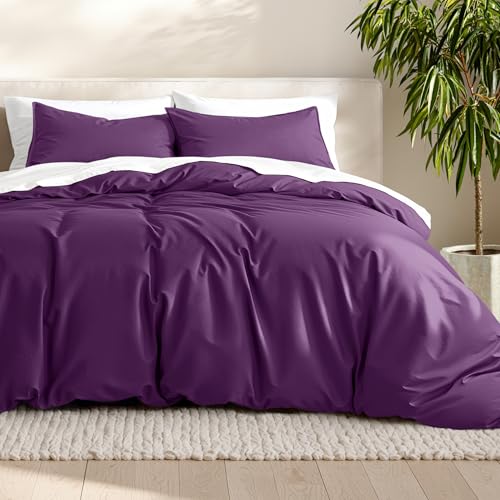 Bare Home Bedding Duvet Cover (Plum)