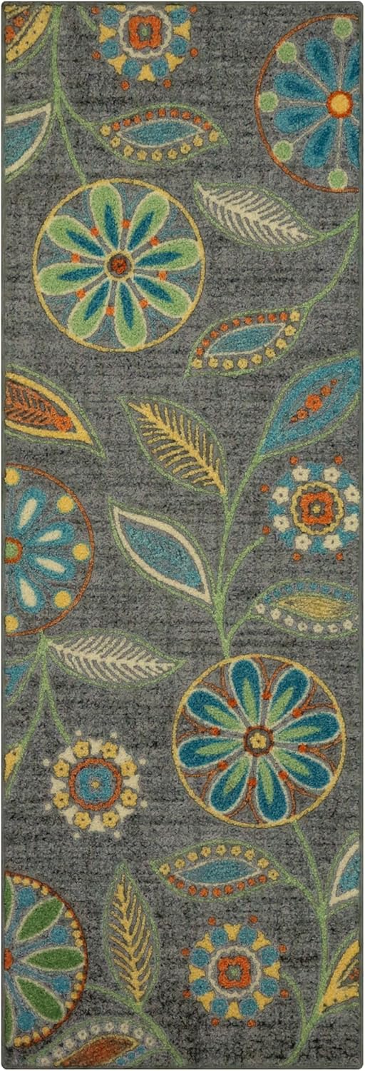 Maples Rugs Reggie Floral Runner 2 x 6
