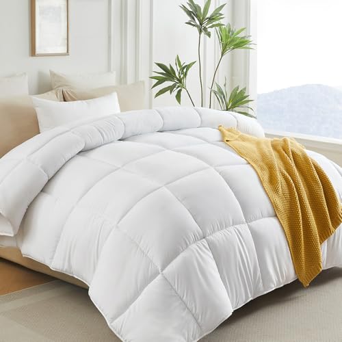 L LOVSOUL King Down Alternative Duvet Insert (White)