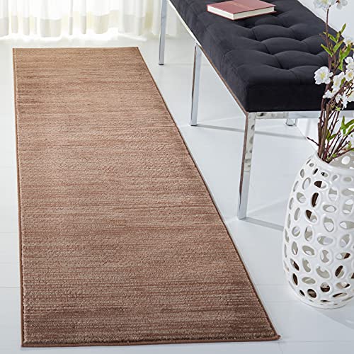 SAFAVIEH Vision Runner 2'2" x 14' (Brown)