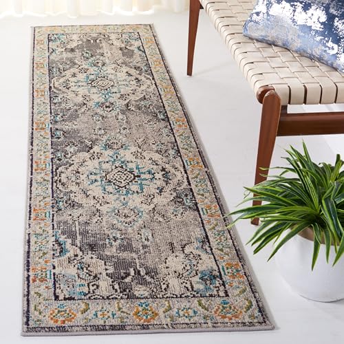 SAFAVIEH Monaco 2'2" x 12' (Grey)