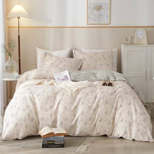 HighBuy Boho Cotton Floral Printed Pattern Bedding Set (Twin)