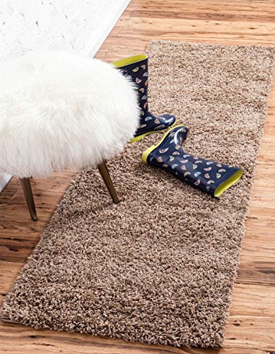 Unique Loom Solid Shag Runner