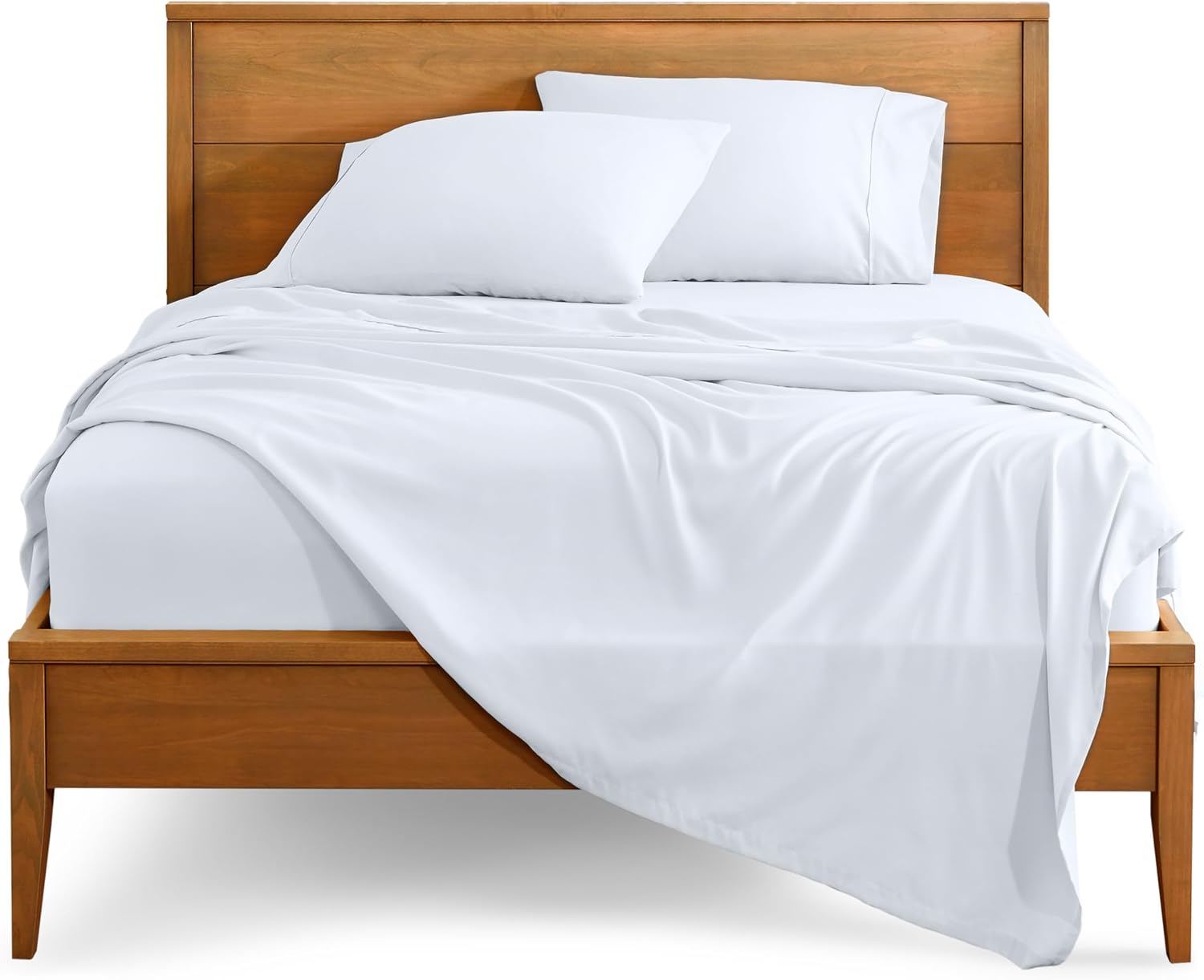 Bare Home Twin XL Sheet Set (White)