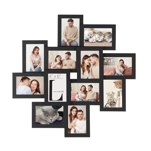 SONGMICS 4x6 Collage Picture Frames (12-Pack)