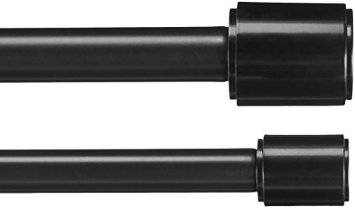 Amazon Basics Double 72-144" (Black)