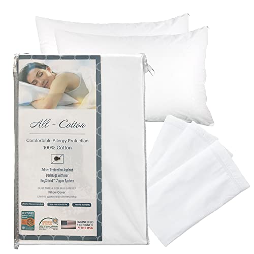 National Allergy Cotton Zippered (King, 4pk)
