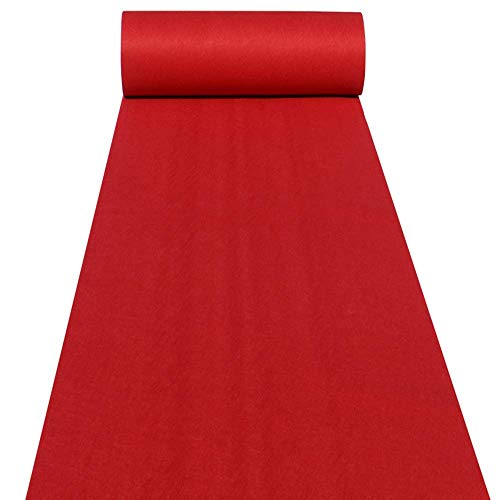 Red Aisle Runners 3ft x 30ft
