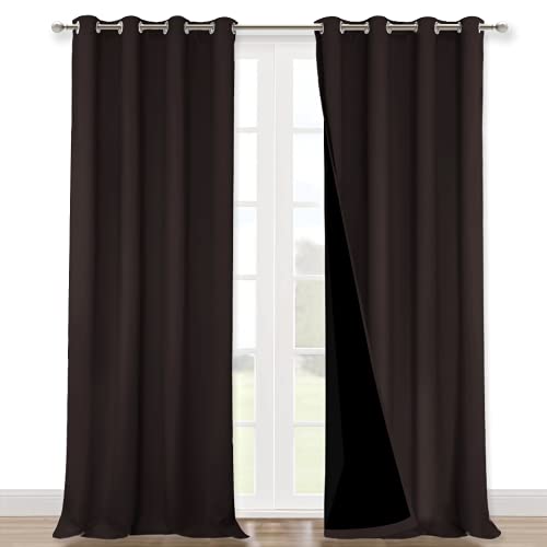 NICETOWN Cold Blocking 100% Blackout Curtains