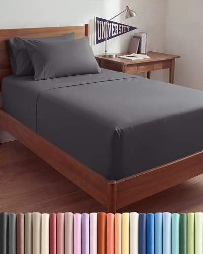 Extra Deep Twin XL Sheet Set - Grey