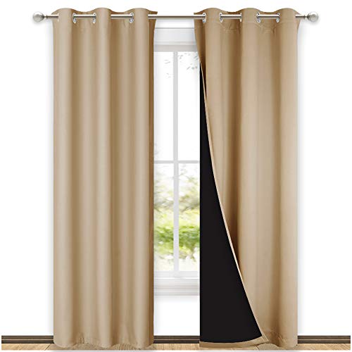 NICETOWN Patio Door Draperies (42" x 84")