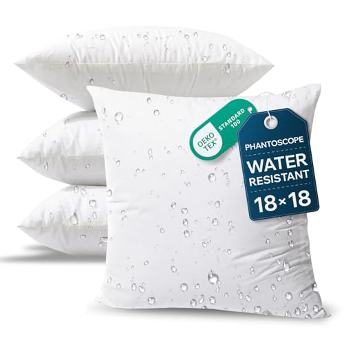 Phantoscope 18 x 18 Pillow Inserts - Pack of 4