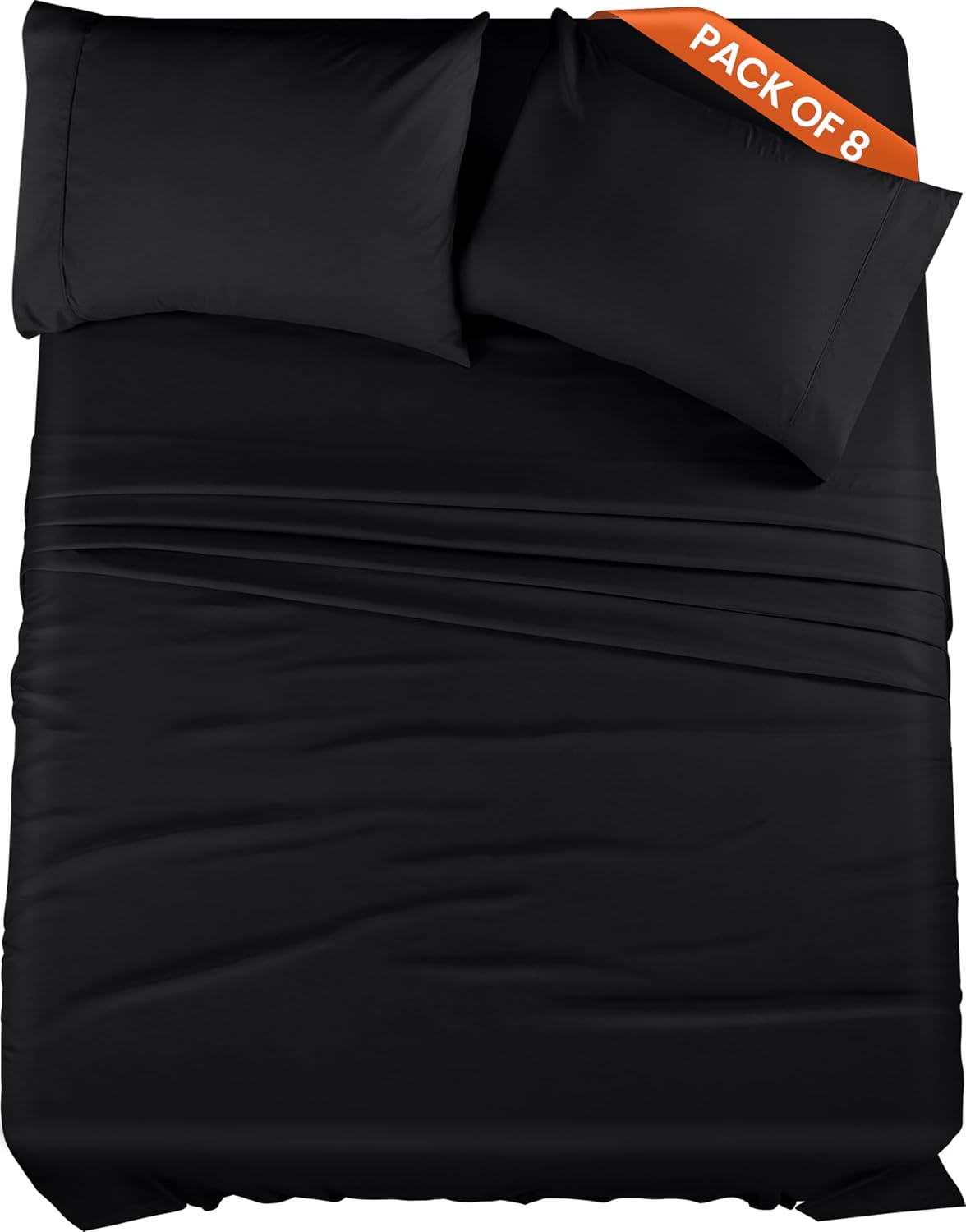 Utopia Bedding King Bed Sheets Set - Pack of 8