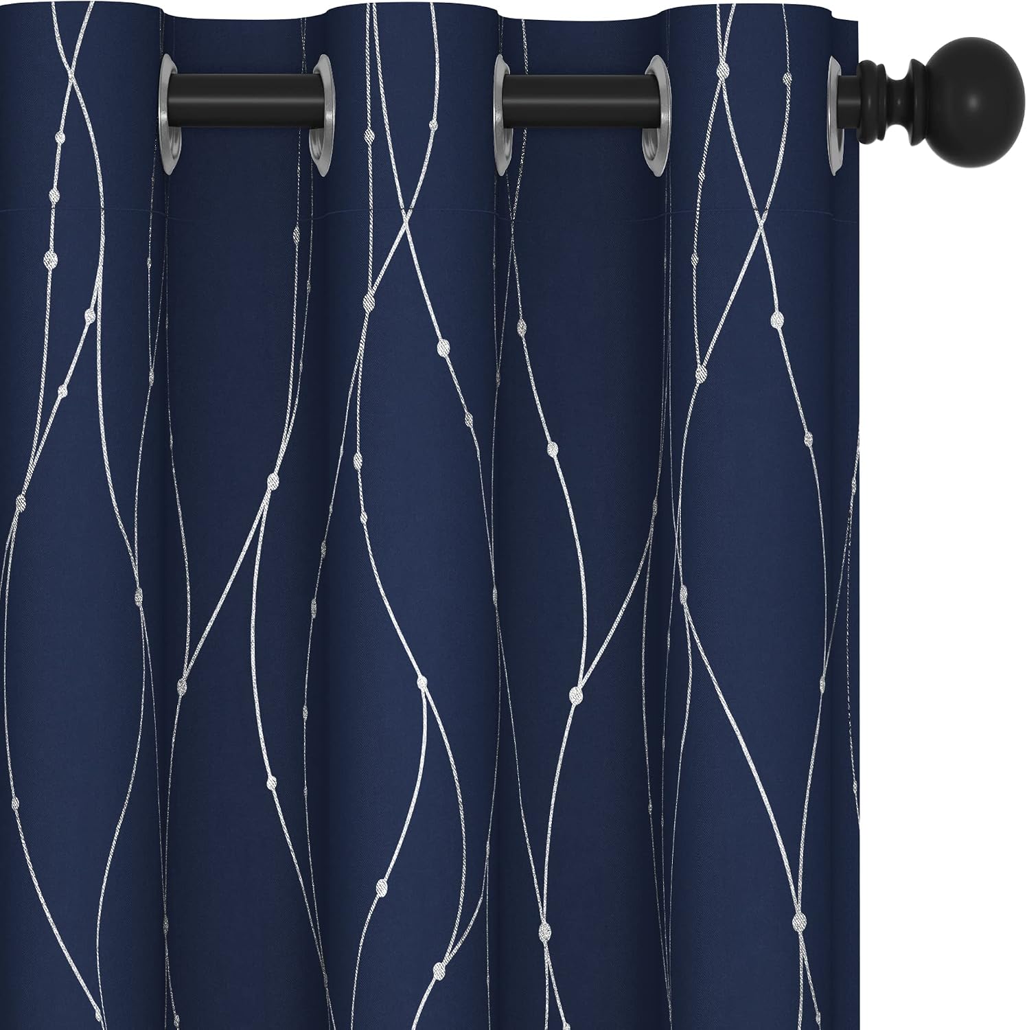 Deconovo Navy Tripleweave