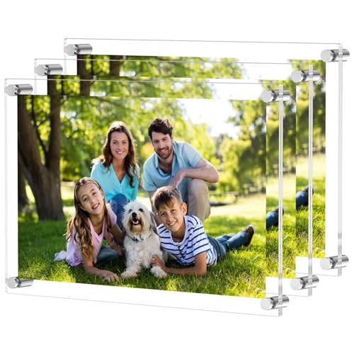NIUBEE 12x16/11x17 Clear Acrylic Frame (3Pack)