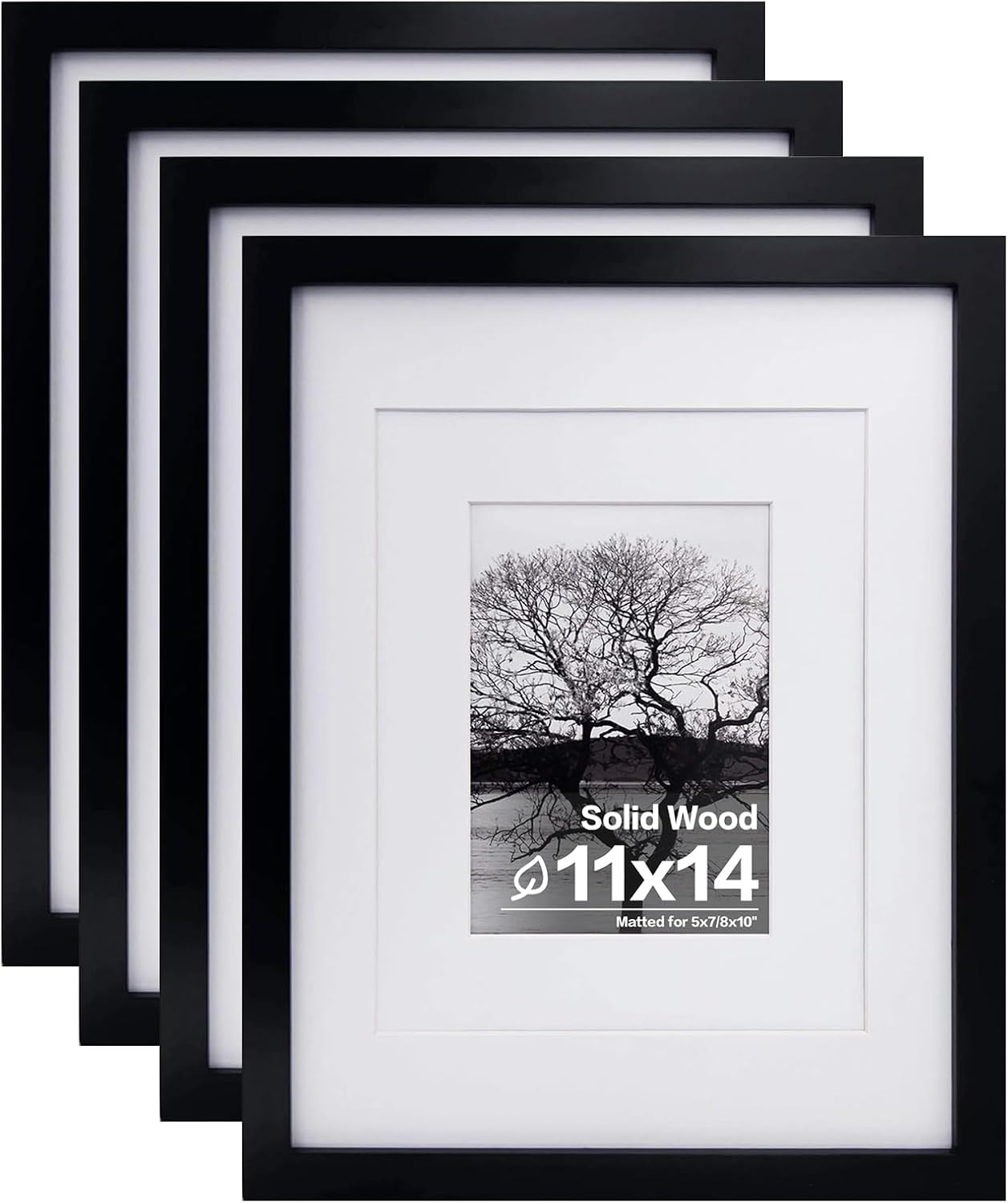 Egofine 11x14 Picture Frames (Black)