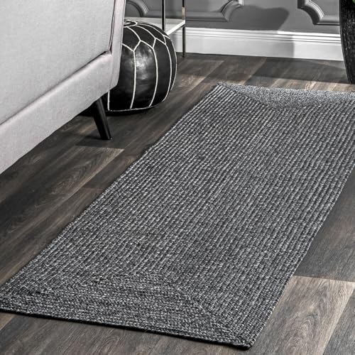 nuLOOM Wynn 2' x 10' Runner Charcoal