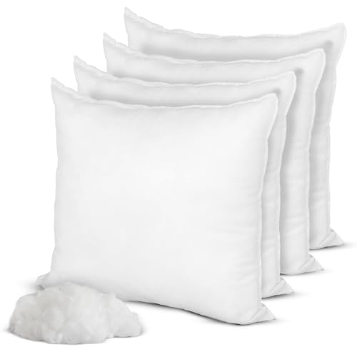 Hometex 18x18 Pillow Insert (4-pack)