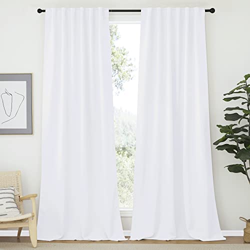 NICETOWN Window Treatment Curtains (Back Tab/Rod Pocket)