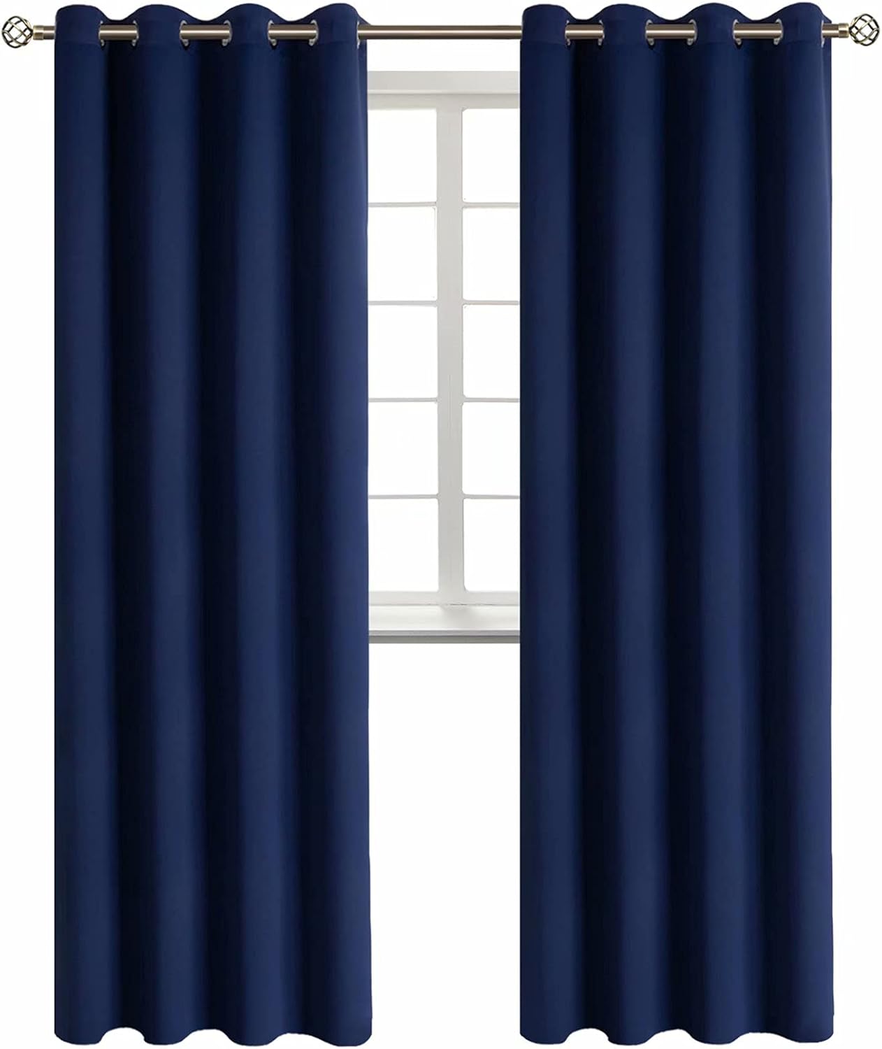 BGment 52 x 95 Inch Navy Set