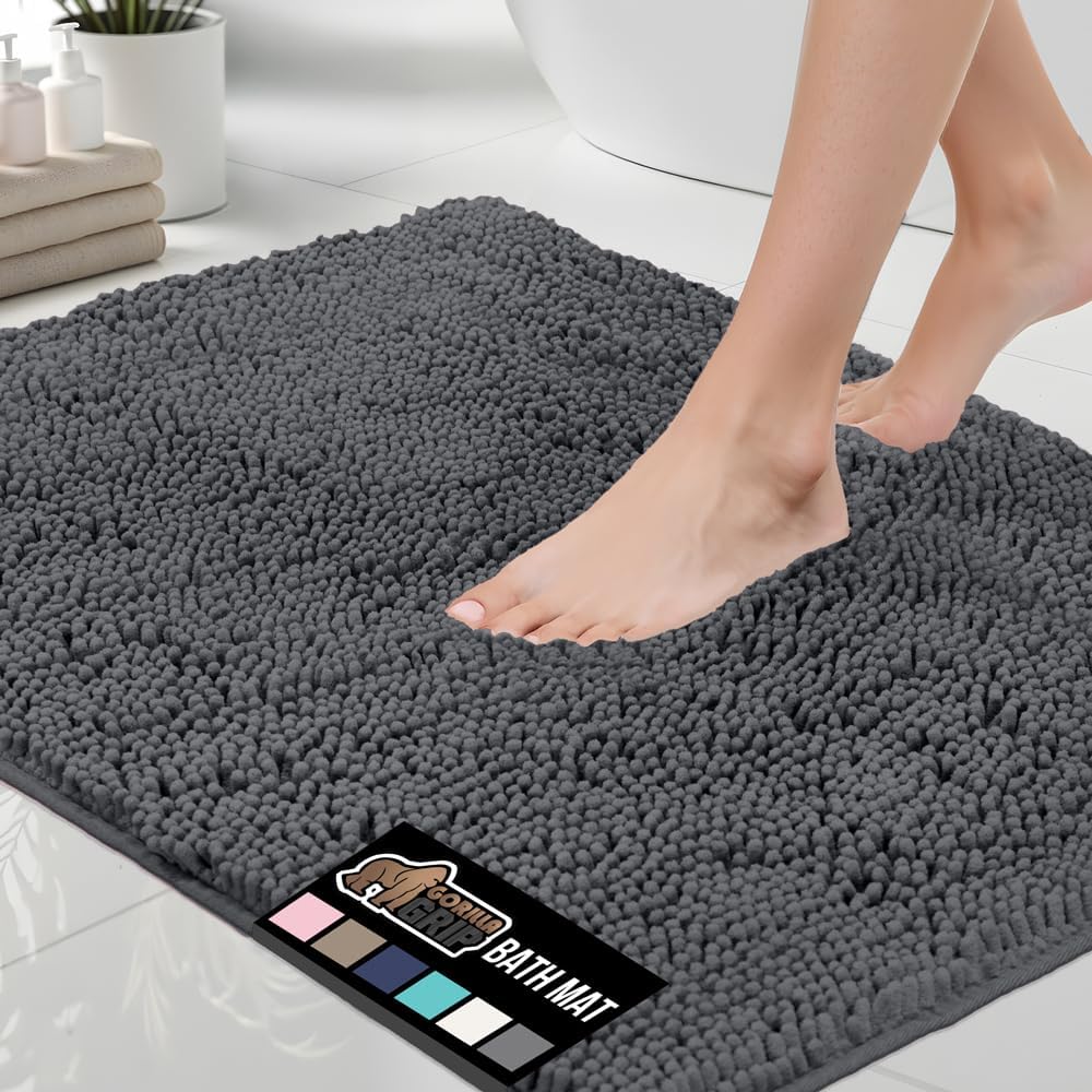 GORILLA GRIP Bath Rug Mat 36x24 (Budget)