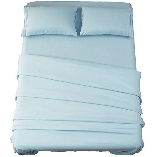 SONORO KATE Super Soft Microfiber 1800 TC (CA King, Spa Blue)