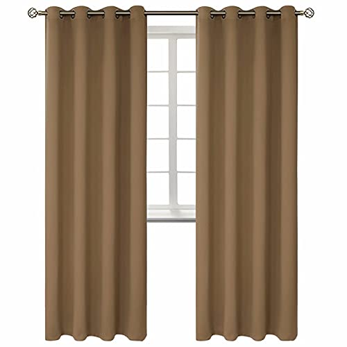 BGment Blackout Curtains 52 x 84 Inch (Taupe)