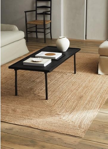 FRELISH DECOR 4'x6' Jute Rug