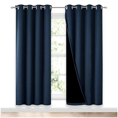 NICETOWN Full Shade Curtain Panels (52 x 72)