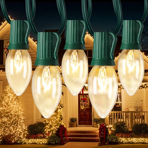 Minetom Vintage C9 50ft String Lights