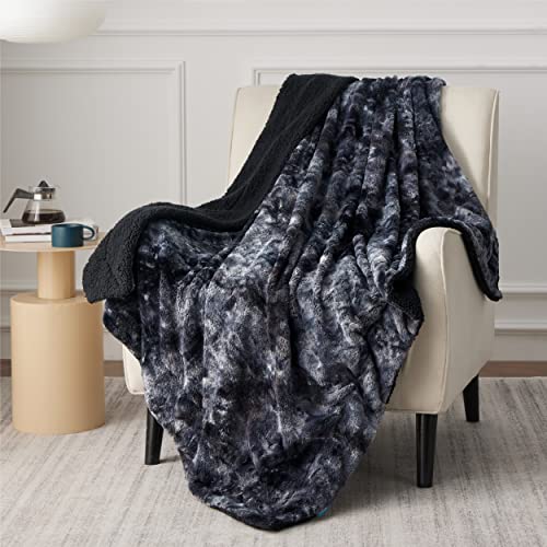 Bedsure GentleSoft Sherpa Fluffy Blanket