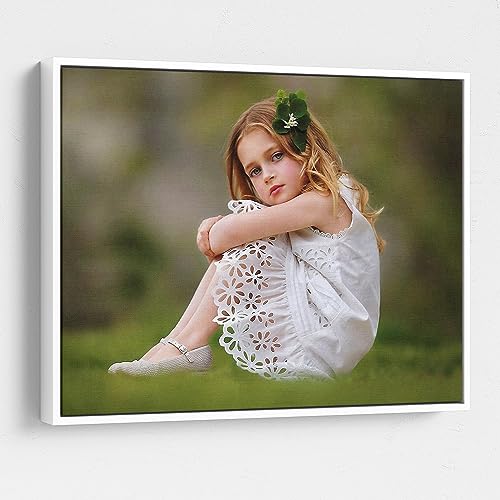 Personalized Custom Canvas Prints: Photo On Canvas (White 12X18)