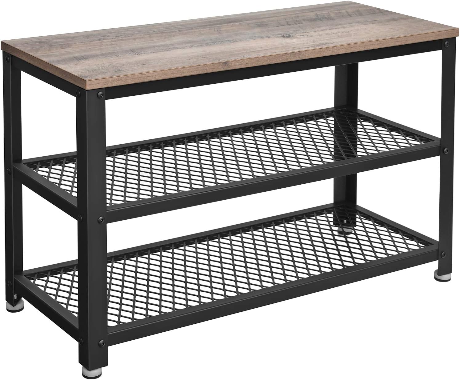 VASAGLE, 3-Tier Shoe Rack (ULBS73MB)