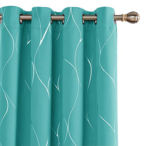 Deconovo Extra Long Grommet Blackout (52 x 108-Inch)