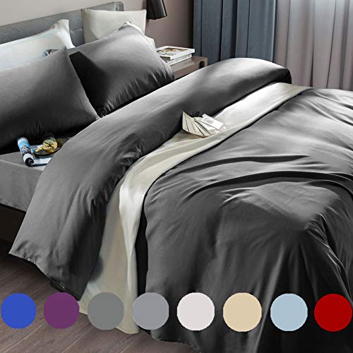 SONORO KATE 4-Piece Twin XL (Dark Grey)