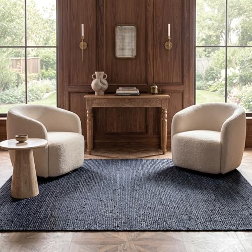 nuLOOM 4x6 Rigo Jute (Navy)