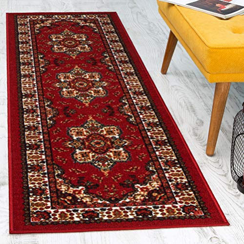 Antep Rugs Alfombras Oriental Traditional 2x7 (Maroon)